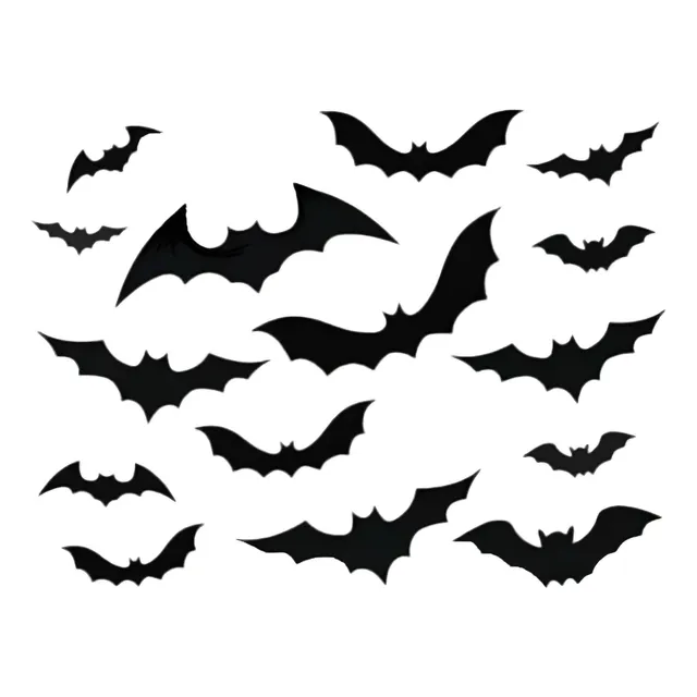 Murcielagos Halloween Decoracion  35 Unidades