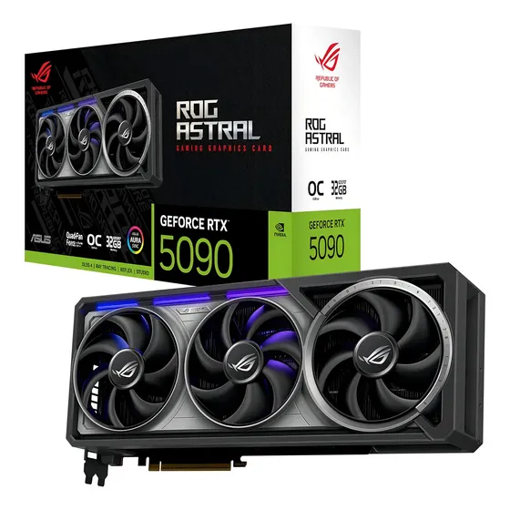 Tarjeta De Video Asus Rog Astral Rtx 5090 32gb Gddr7 Oc