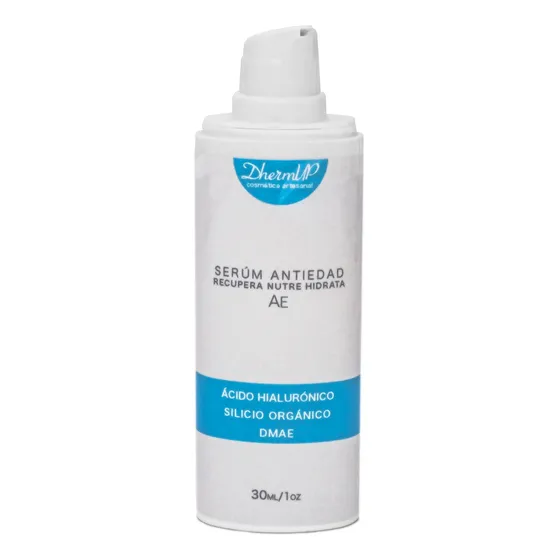 Sérum Antiedad Con Ácido Hialuronico Silicio Orgánico Y Dmae