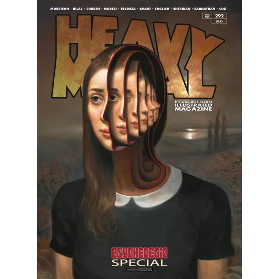 Revista Heavy Metal Hurlant Psychedelic 292 Edição Esp 2018