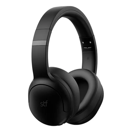 Audífonos Inalámbricos On Ear Stf Icon 20 Hrs Color Blanco Color Negro