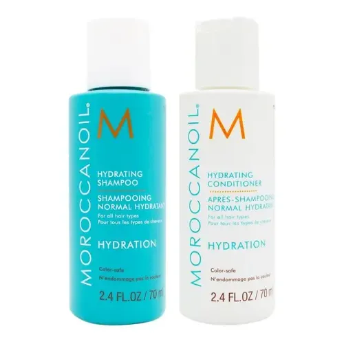 Moroccanoil Hydration Shampoo + Acondicionador Pelo Travel