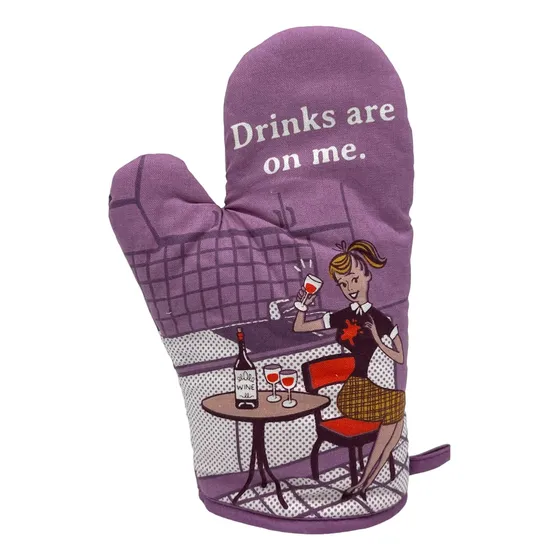 Drinks Are On Me Funny Wine Spilling Lovers - Utensilios De.