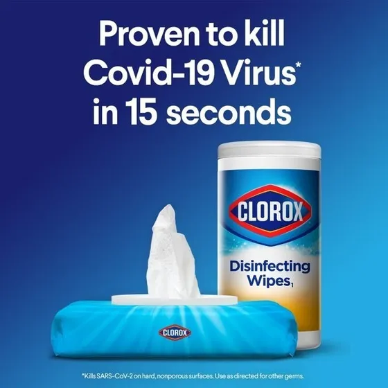 Clorox Toallas Desinfectantes Multiusos Tc98