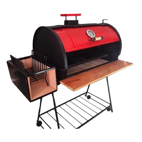 Metalsmac Tambor Full Móvil parrilla color negro y rojo