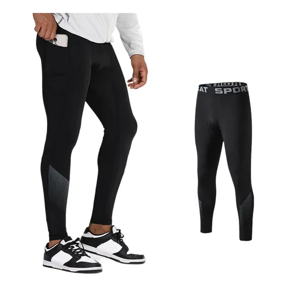 Licra De Caballeros Lhp Sport Con Bolsillo Para Celular