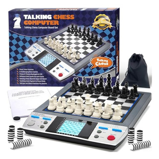 Conjunto De Xadrez EletrĂŽnico Icore - Talking Chess Conjunto De Xadrez EletrĂŽnico Icore - Talking Chess