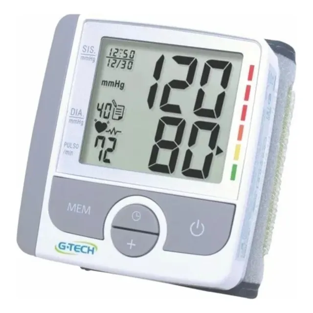 Aparelho De Pressão Digital De Pulso G-tech Gp300