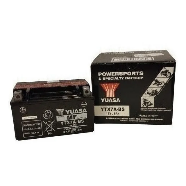 Bateria Yuasa Ytx7a-bs Kawasaki Ninja 250