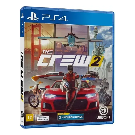 The Crew 2 Ps4 Mídia Física Recondicionado | Envio Rápido