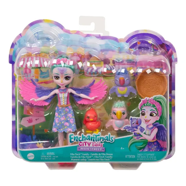 Playset Enchantimals Familia De Animalitos