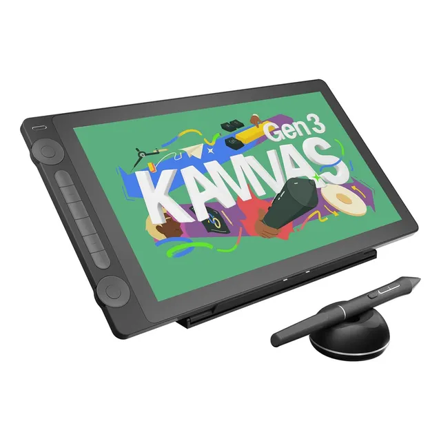 Tableta De Dibujo Huion Kamvas 16 (gen 3) Con Pantalla