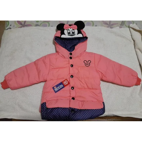 Chaquetas Para Niñas Con Motivo De Minnie. 