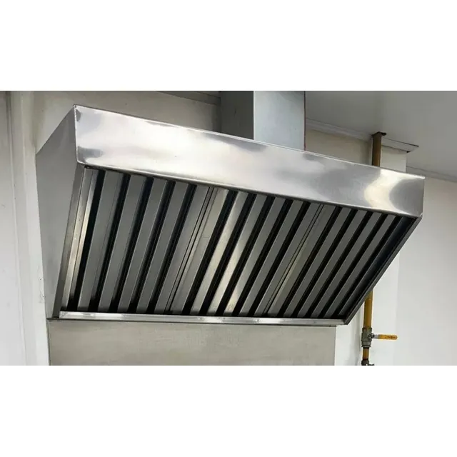 Campana Extractora Industrial En Acero Inoxidable
