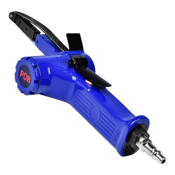 Lixadeira Pneumática De Cinta Profissional Pdr Pro 420 Lc5 Cor Azul