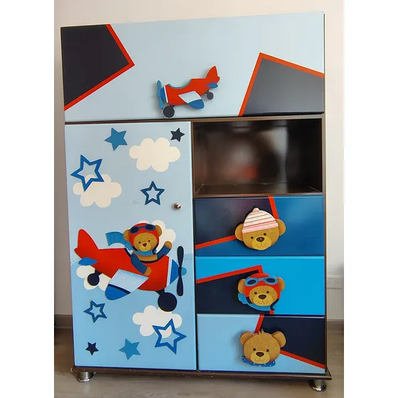 Clóset En Madera Para Niños