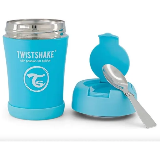Termo Para Alimentos Acero Inoxidable + Cucharita De 350ml