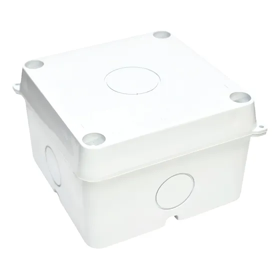 Caixa De Passagem Organizadora Cftv Multiuso Ip65 10x10x7cm