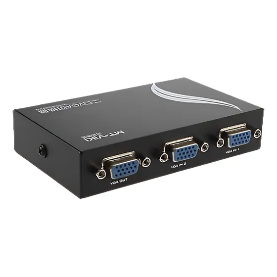 Monitor De Video Crt Vga Svga Lcd Tft 2 Forma 2-port Splitte