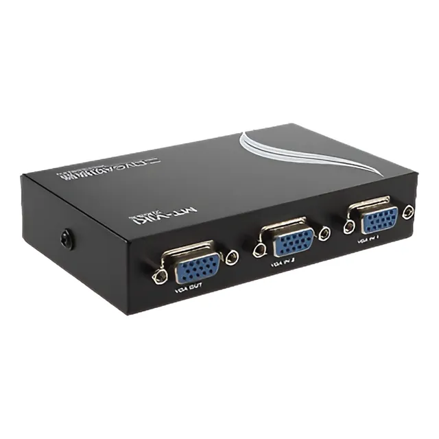 Monitor De Video Crt Vga Svga Lcd Tft 2 Forma 2-port Splitte