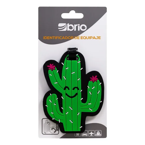 Identificador De Equipaje Tag Valija Maleta Brio Color Verde