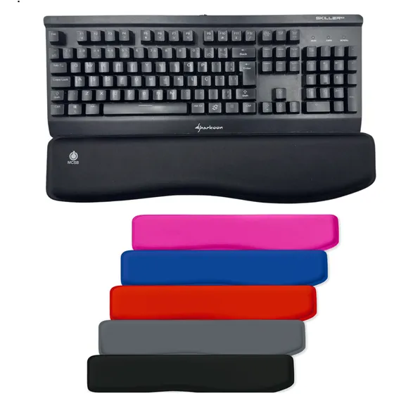 Apoio Punho Ergonomico Descanso Para Teclado Macio Almofada