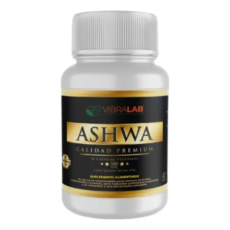 Aswagandha Ashwagandha 90 Capsulas Premium 500mg Vibralab