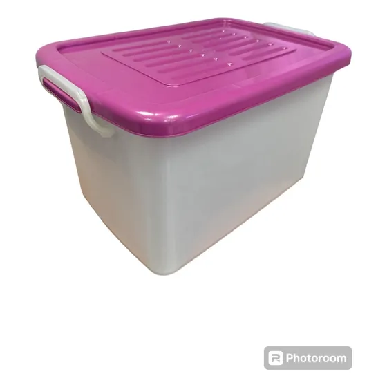 Caja Plástica Multiusos Con Tapa De 50 Lts Duraplas