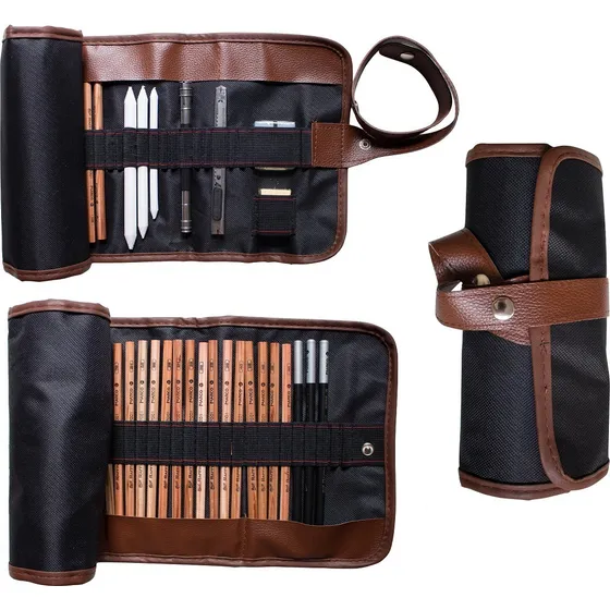 Kit Lápis Desenho  Realista Profissional 29 Peças Original