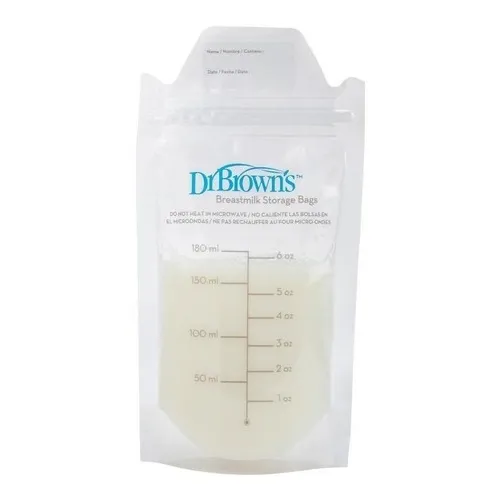 Bolsas De Leche Materna 180ml - 25un Dr. Brown's