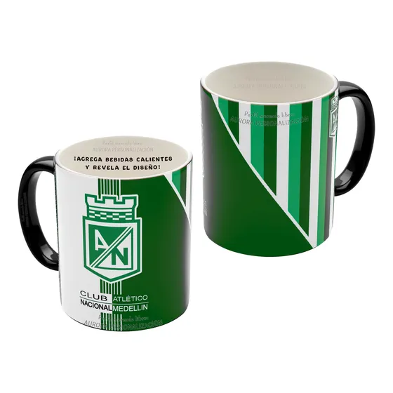 Mug Pocillo Mágico Atlético Nacional De Medellín 