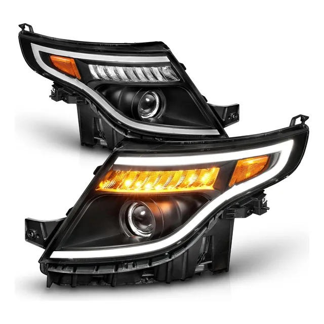 Faros Delanteros Led Ford Explorer 3.5 2011 - 2015 Par