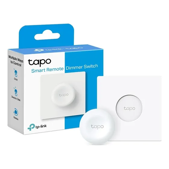 Botón Smart Controlador Tp-link Tapo S200d Con Base Color Blanco Corriente Nominal 0 A Voltaje Nominal 12v