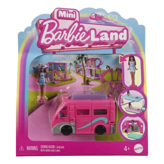 Conjunto Barbieland Mini Veiculos E Acessorios - Mattel Conjunto Barbieland Mini Veiculos E Acessorios - Mattel