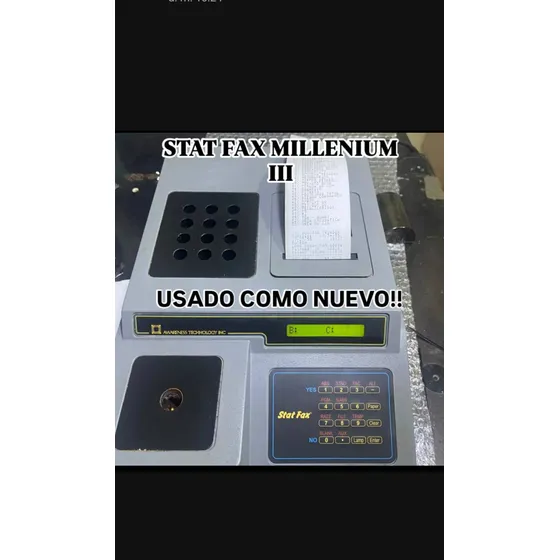 Vendo Analizador De Química Stat Fax Millenium 3 Usado