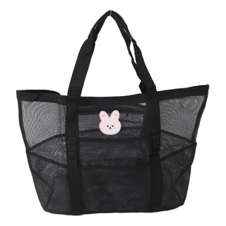 Bolsa De Playa De Malla, Bolso Plegable Portátil De Gran Cap Bolsa De Playa De Malla, Bolso Plegable Portátil De Gran Cap
