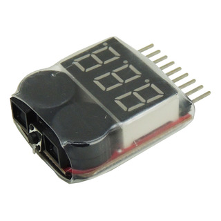 MĂłdulo Alarme De Bateria Li-po Com Buzzer Teste 1s 8s MĂłdulo Alarme De Bateria Li-po Com Buzzer Teste 1s 8s