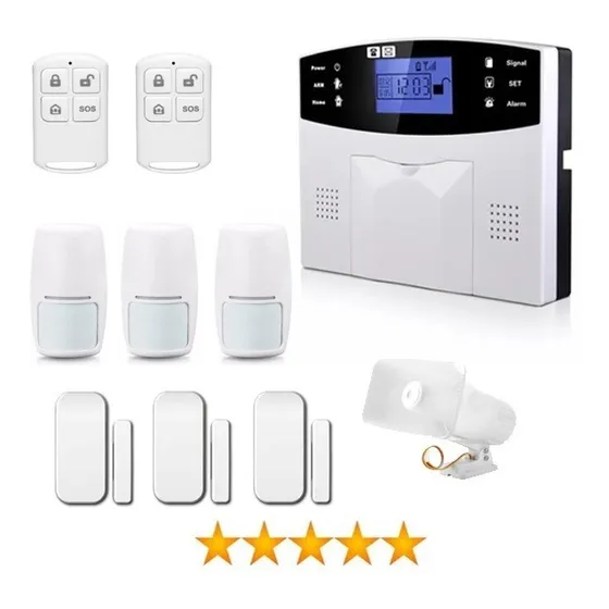 Kit Alarma Gsm Avisa Al Cel Comercio Casa