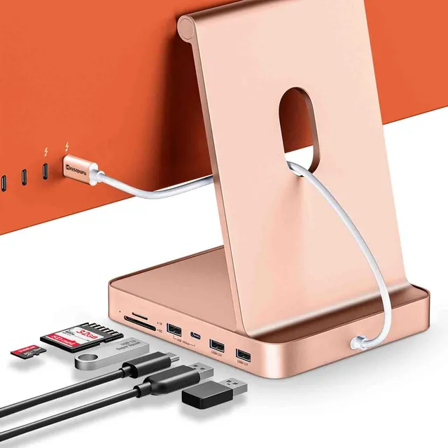 Hub Usb C Para iMac De 24 2021-2024 Minisopuru, Con Conexi