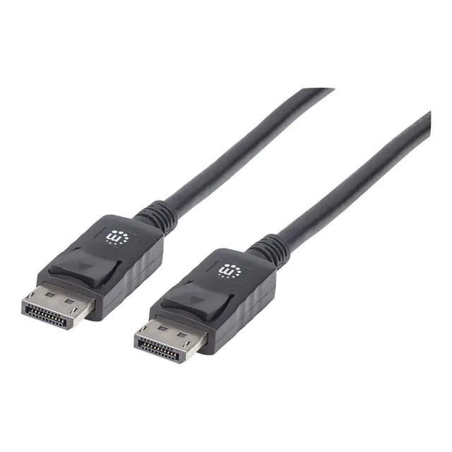 Cable Displayport Manhattan 307116 Con Broches 4k A 60 Hz 2m