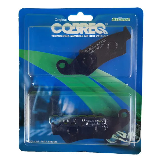 Pastilha Freio Diante Cobreq Xr 250 Tornado Xre 190 N-917
