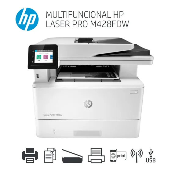 Multifuncional Hp Laserjet Pro M428fdw