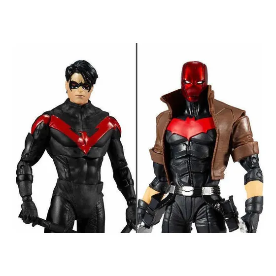 Dc Multiverse Nightwing Vs Red Hood Mcfarlane Toys