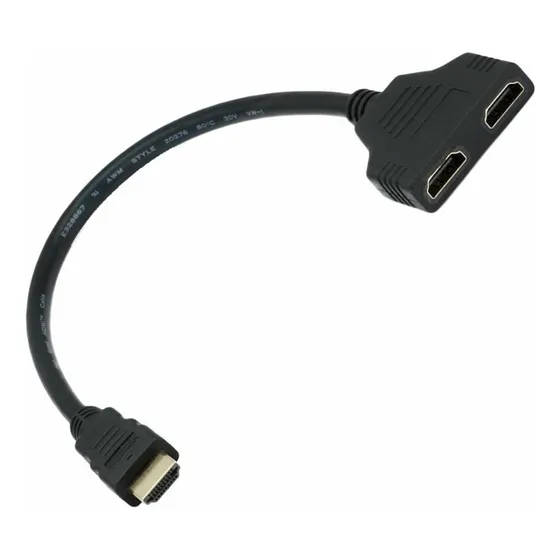 Split Splitter Multiplicador Hdmi 1.4 De 1 Macho A 2 Hembra®
