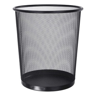 Cesto De Malla Basura Redondo Color Negro Oficina Casa 18 L Cesto De Malla Basura Redondo Color Negro Oficina Casa 18 L