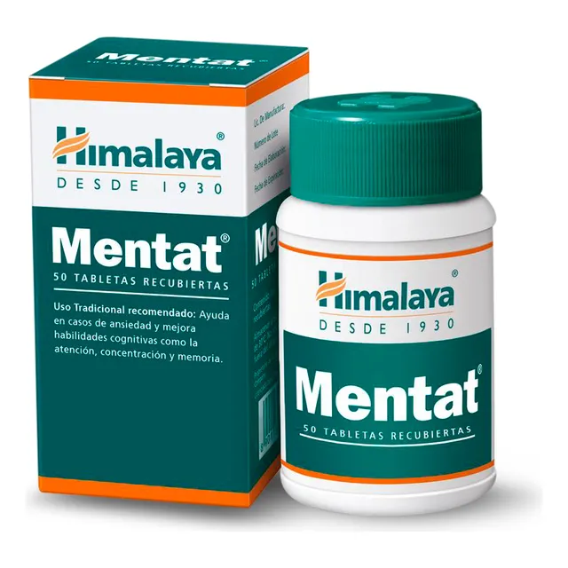 Mentat - Frasco X 50 Tabletas Sin Sabor
