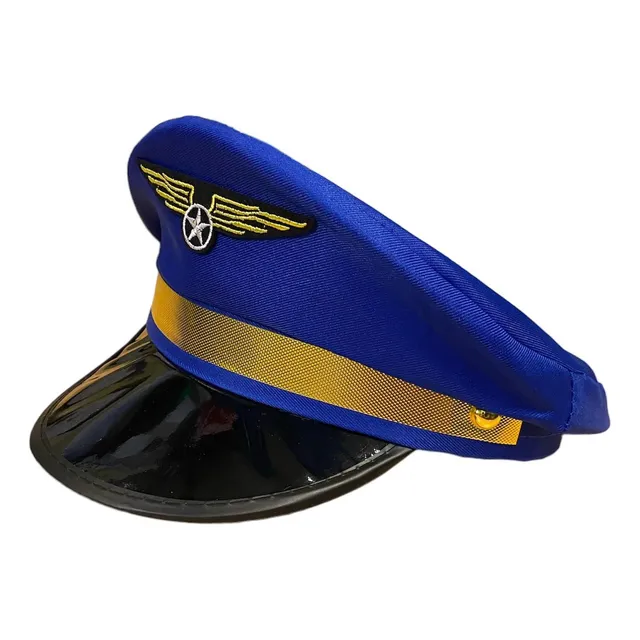 Gorro De Aviador Capitan Fiesta Disfraz Cotillon
