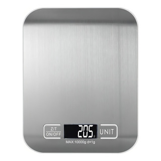 Balança De Cozinha Digital Eletrônica De Aço Inoxidável De 10 Kg Balança De Cozinha Digital Eletrônica De Aço Inoxidável De 10 Kg