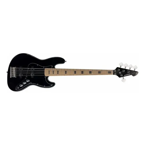 Contrabaixo Yamaha Bb434 Black 4 Cordas Acabamento do corpo