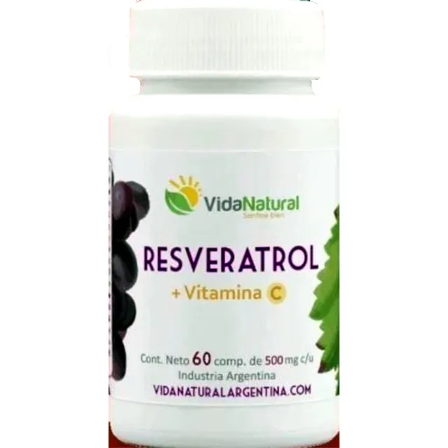 Resveratrol Rinde 2 Meses Antioxidante Rejuvenecedor Natural